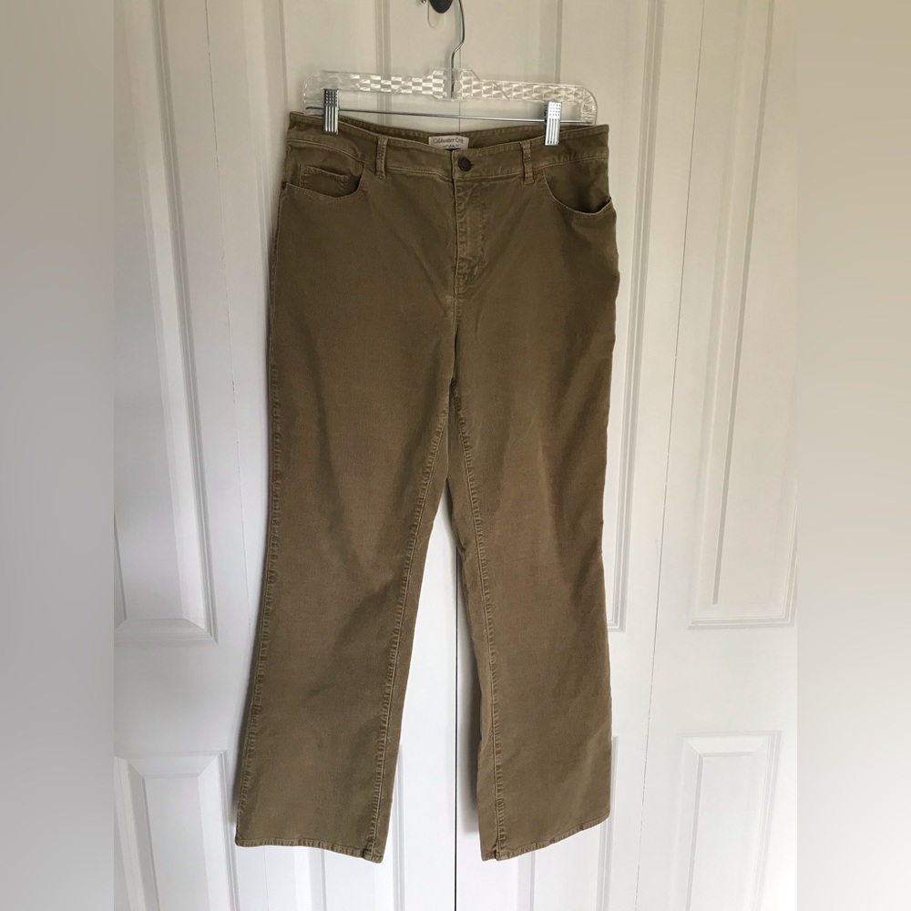 Cold Water Creek Corduroy Pants  size 10 Tan